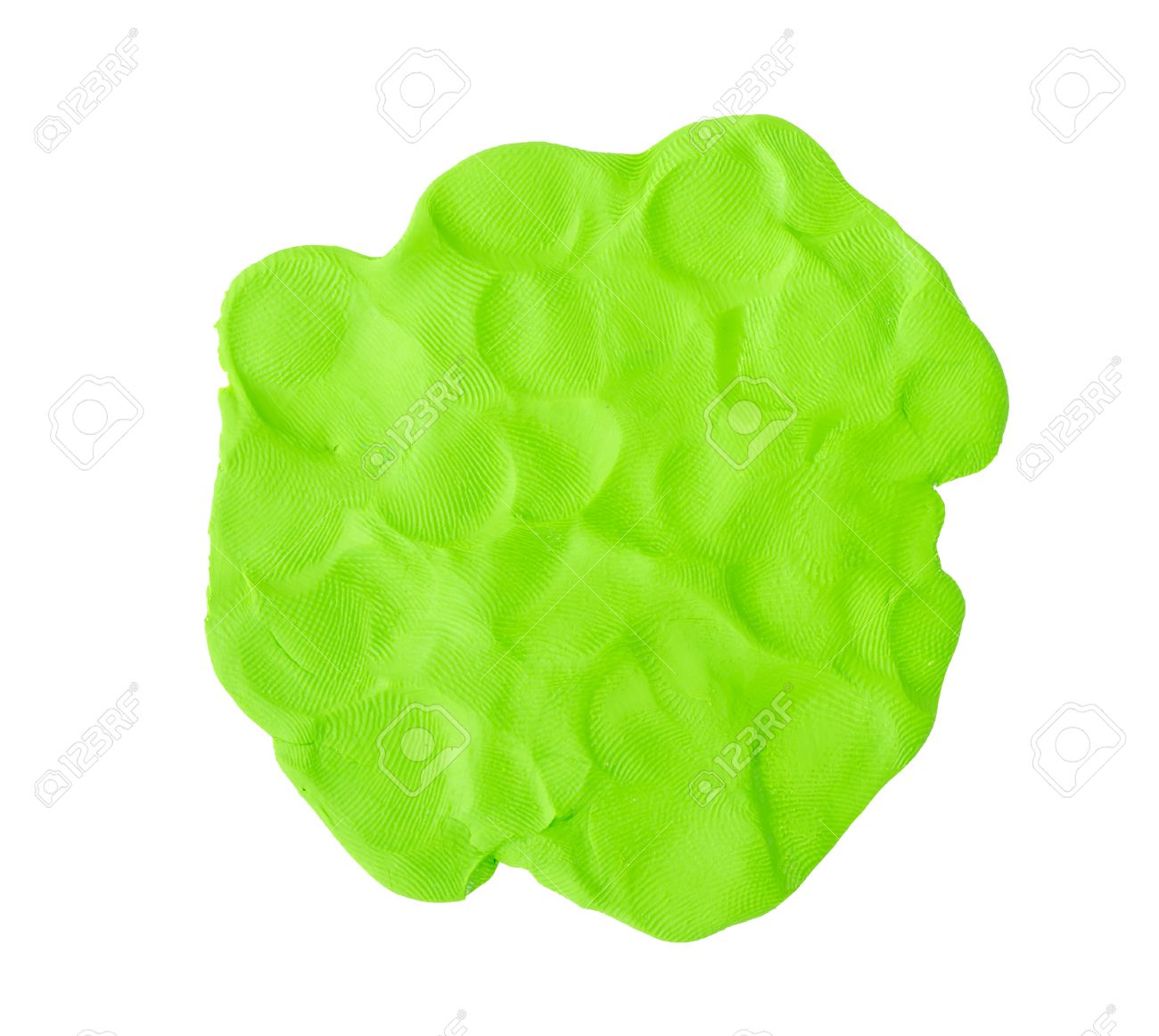 green plasticine