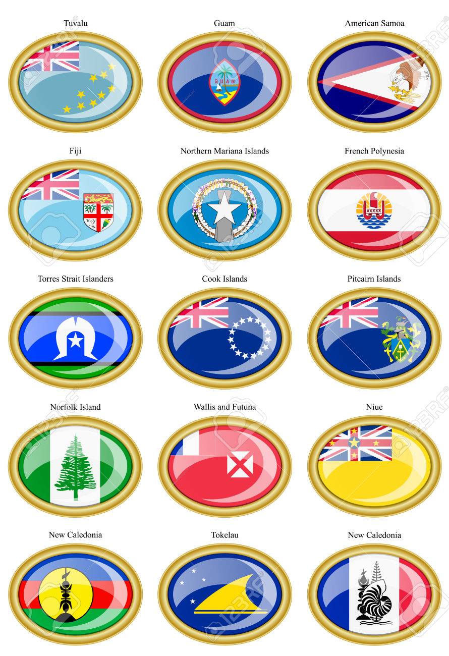 アイコンのセットです オーストラリア オセアニア ポリネシア ミクロネシア メラネシアのフラグです のイラスト素材 ベクタ Image アイコンのセットです オーストラリア オセアニア ポリネシア ミクロネシア メラネシアのフラグです のイラスト素材 ベクタ Image