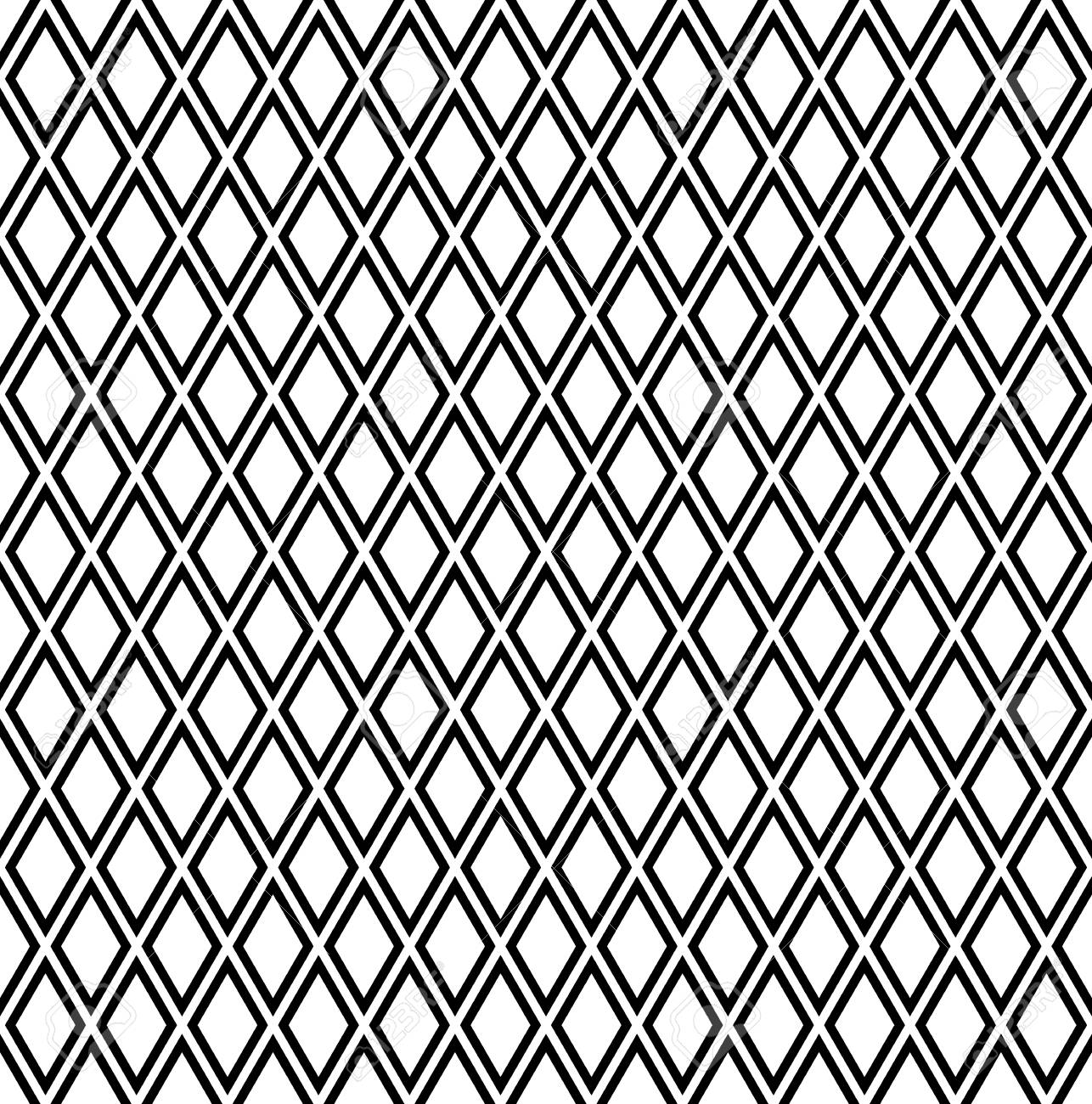 シームレスなダイヤモンド パターン 幾何学的な格子状テクスチャ ベクター アートです のイラスト素材 ベクタ Image