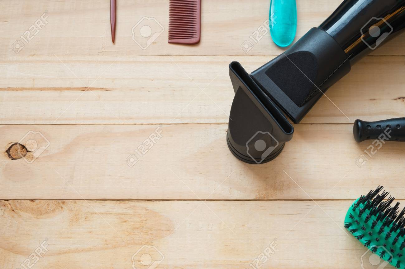 Many Type Of Comb With Hair Dryer For Hair Styling Tools For