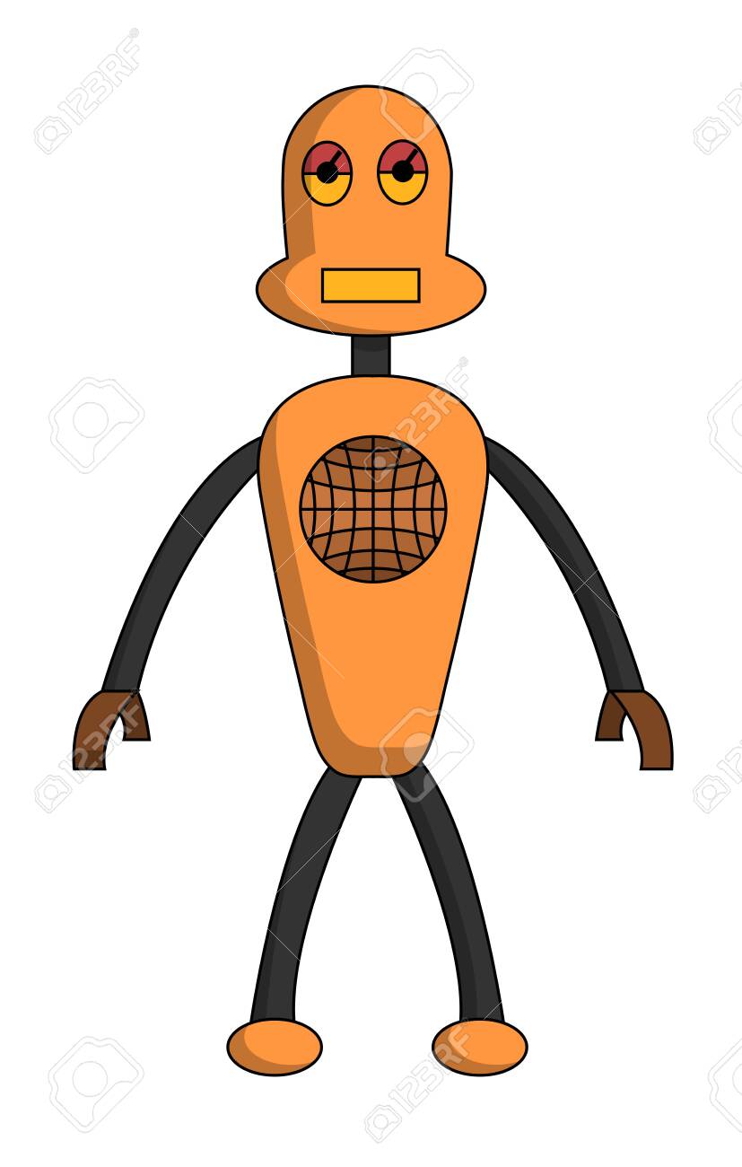 vector the robot boy