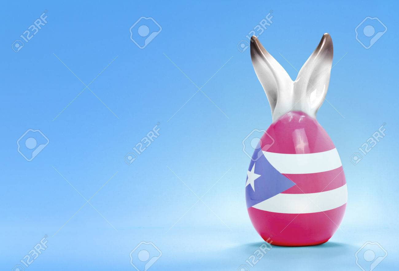 Puerto rican sofrito is used as a base for many dishes of this beautiful caribbean country. Traditional Puerto Rican Easter - Colorful Cute Ceramic Easter Egg With Rabbit Ears And The Flag Stock Photo Picture And Royalty Free Image Image 37643351
