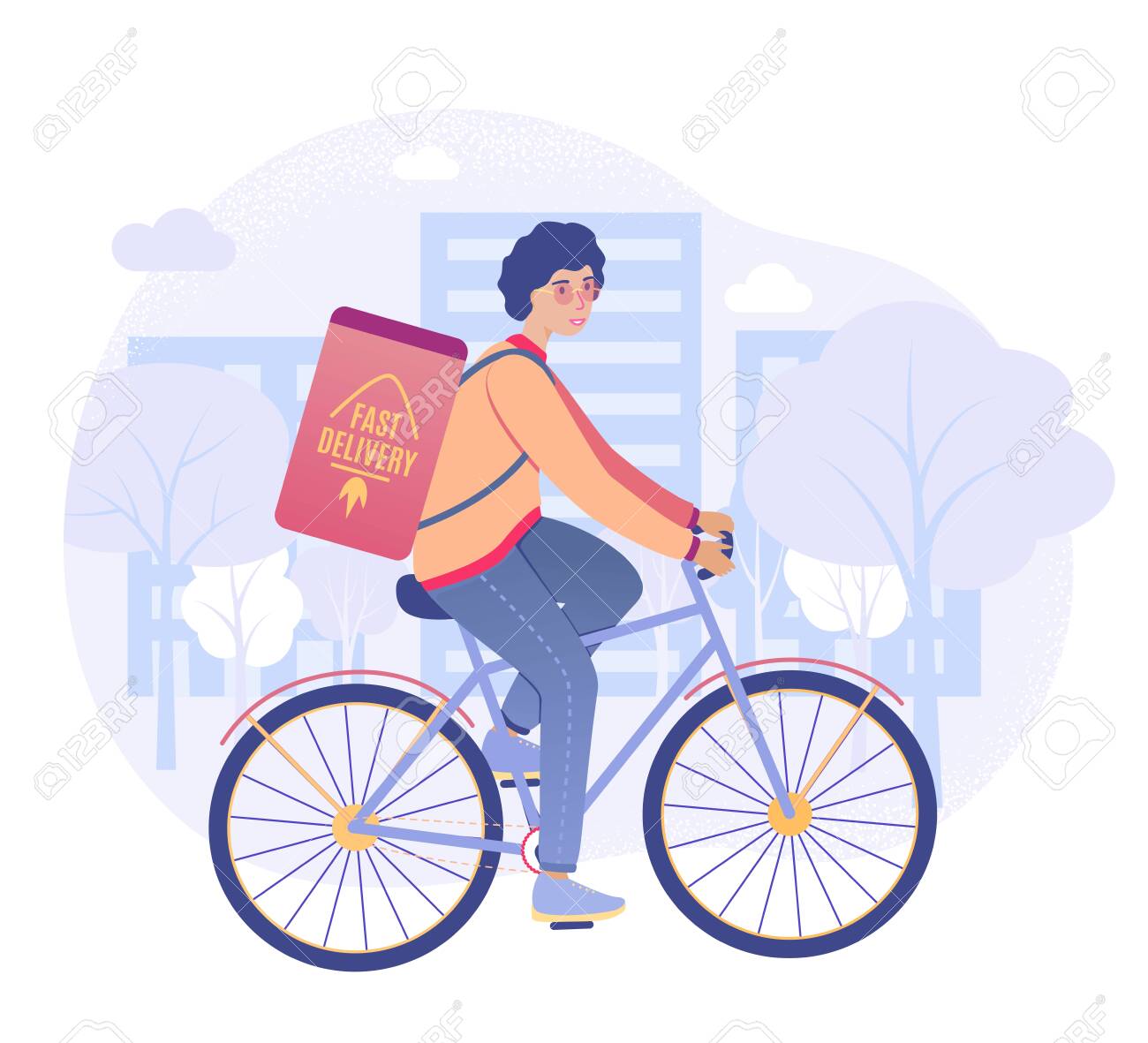 bicycle delivery box