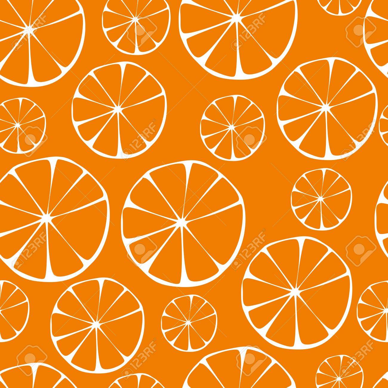 オレンジ パターン シームレスな背景のイラスト素材 ベクタ Image