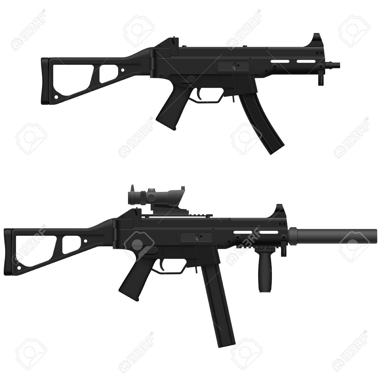 マシン ピストルの階層図のイラスト素材 ベクタ Image マシン ピストルの階層図のイラスト素材 ベクタ Image