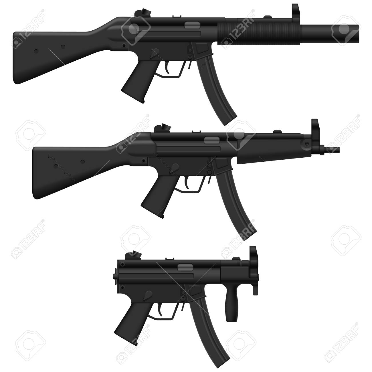 マシン ピストルの階層図のイラスト素材 ベクタ Image マシン ピストルの階層図のイラスト素材 ベクタ Image