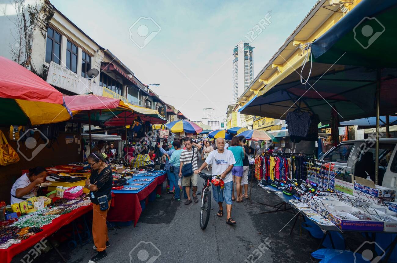 George Town Penang Malaysia Jun 18 2016 Daily Lifestyle Of People Shopping In The Wet Market At Jalan Kuala Kangsar Stock Photo Picture And Royalty Free Image Image 140913227