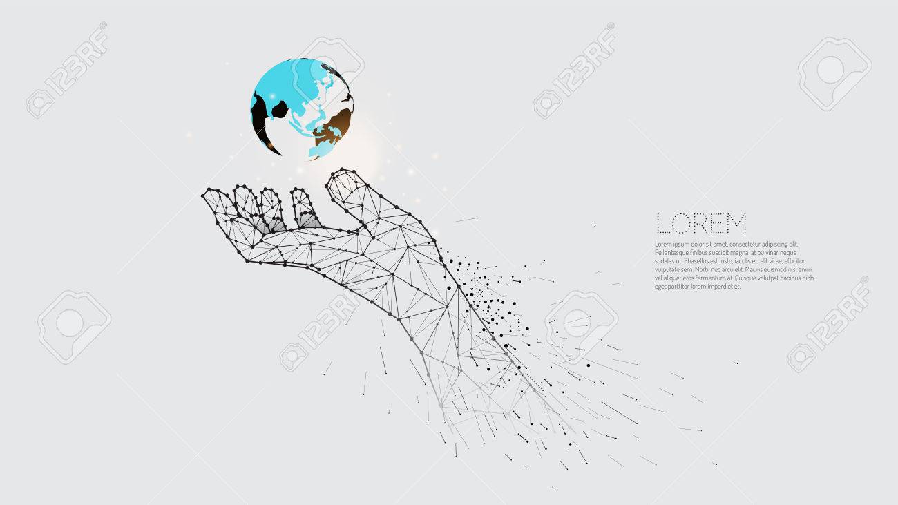 hand carrying earth royalty free cliparts vectors and stock