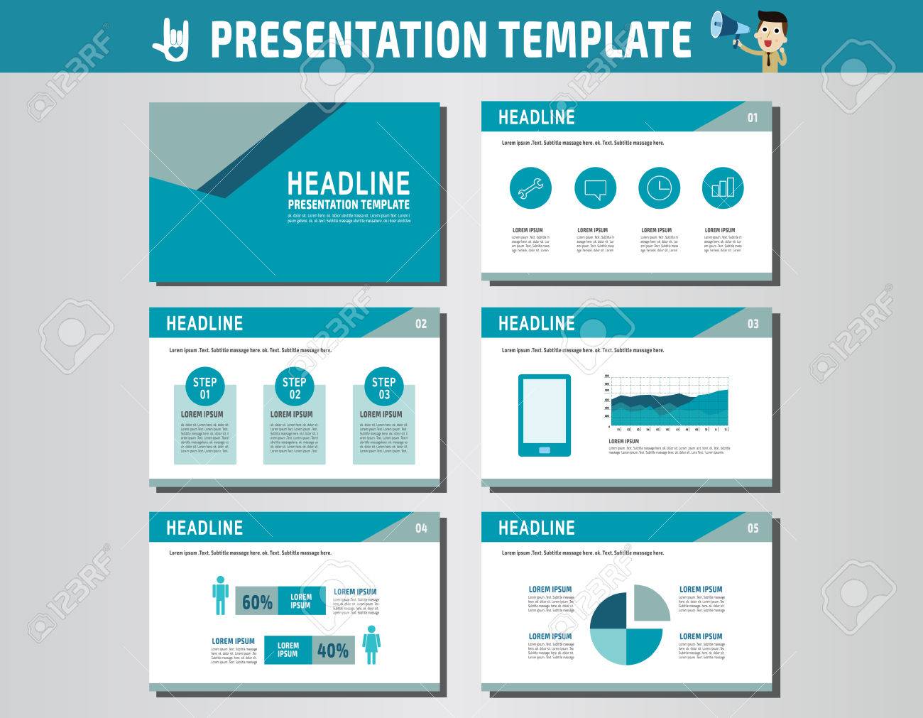 marketing leaflet template