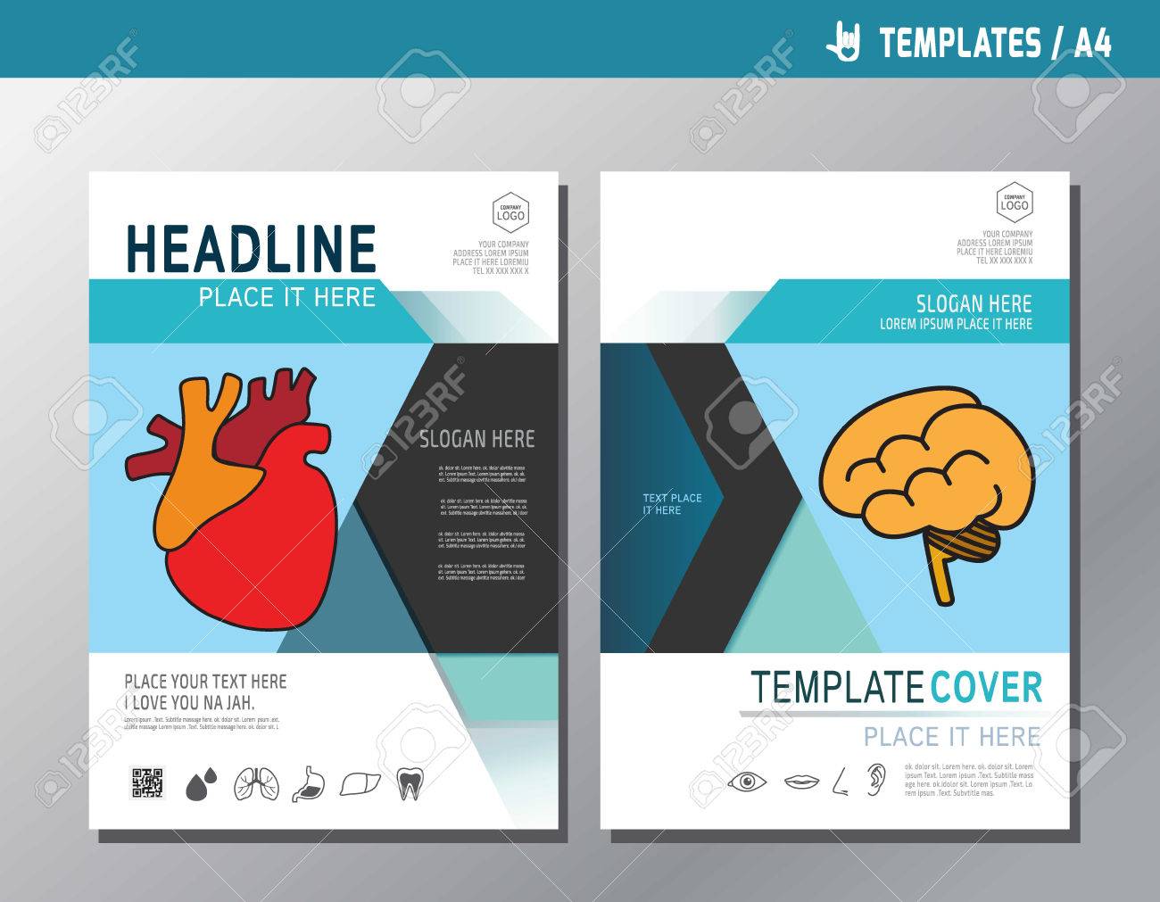 a4 brochure template