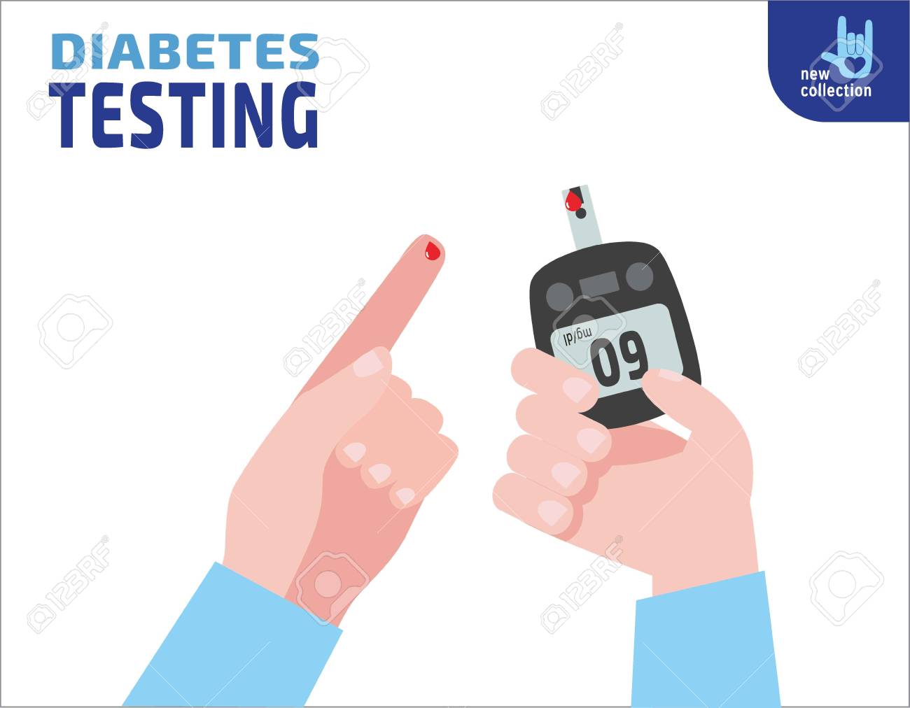 prueba de diabetes tipo 1 azúcar en la sangre