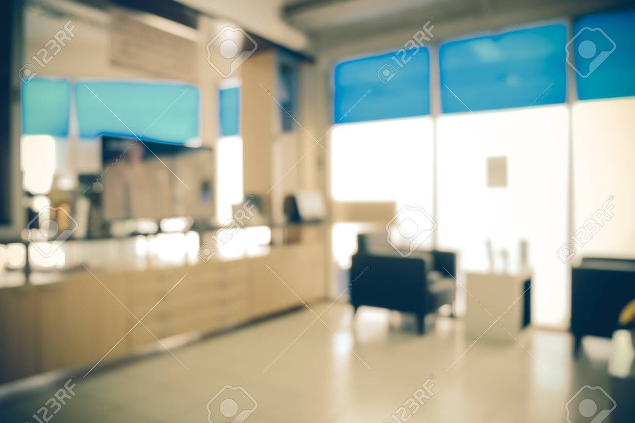 blurred office background with filter effect retro vintage style blurred office background