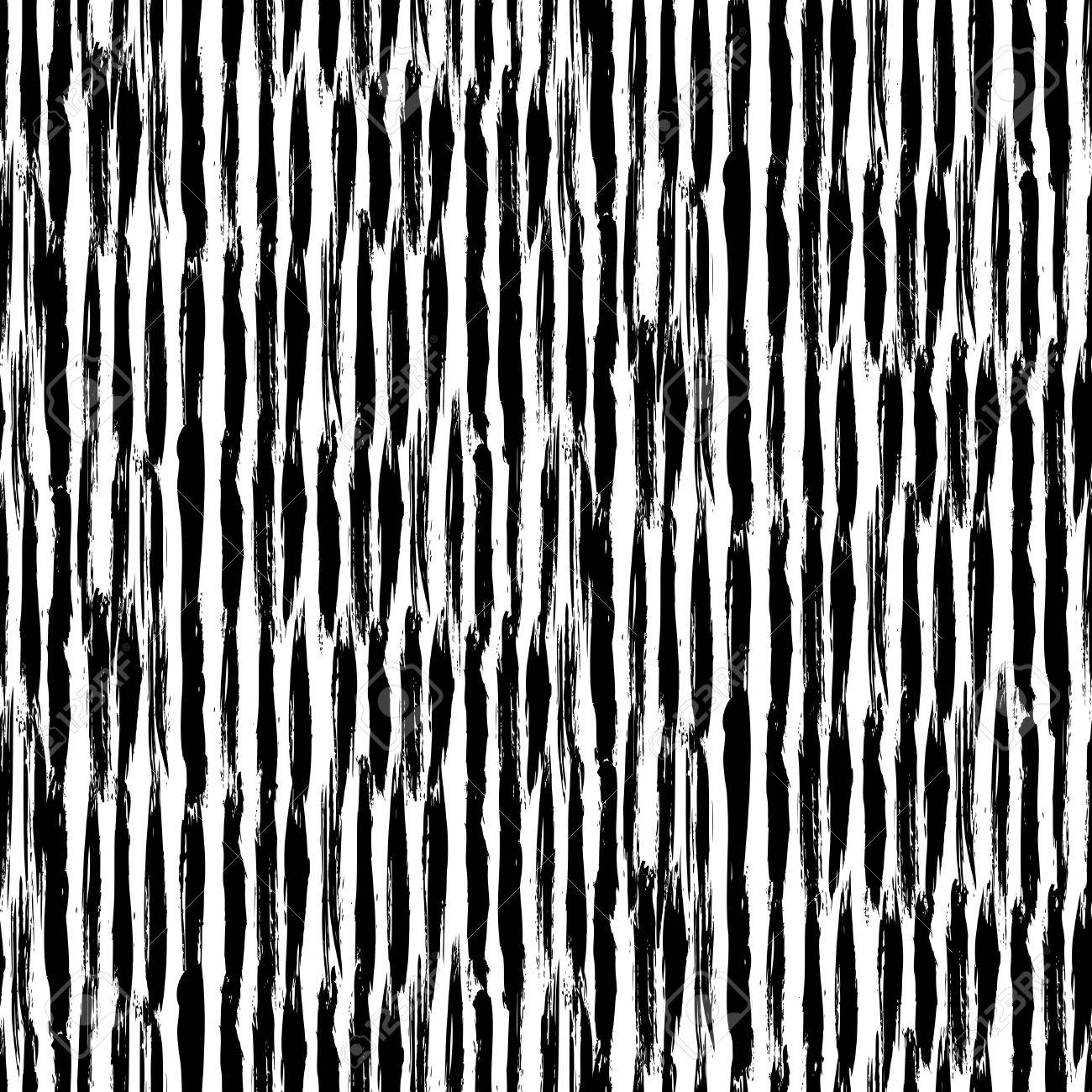 白と黒のブラシをかけられた縦線と縞模様 Web 印刷 壁紙 家の装飾 春夏ファッション織物 繊維 包装紙 招待状の背景のためのテクスチャ のイラスト素材 ベクタ Image