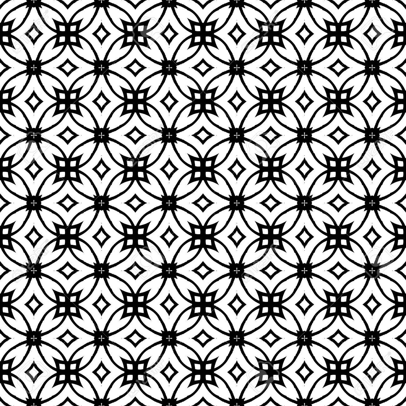 One Size Society6 Black and White Art-Deco Pattern by Artonwear on Sling Chair 