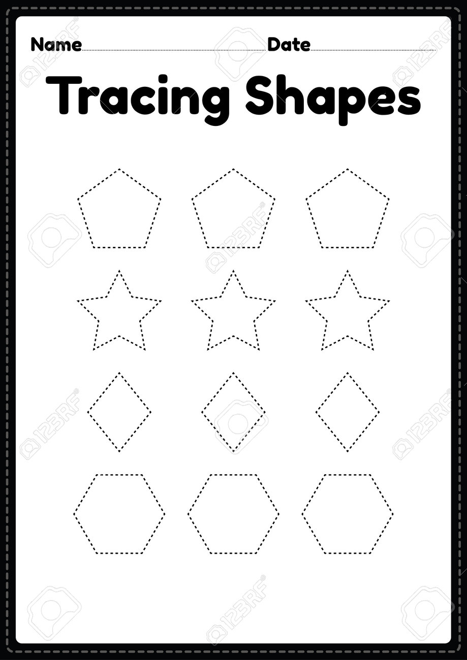 tracing-shapes-worksheet-for-kindergarten-and-preschool-kids-for-handwriting-practice-and-educational-activities-in-a-printable-page-illustration-royalty-free-svg-cliparts-vectors-and-stock-illustration-image-167892854