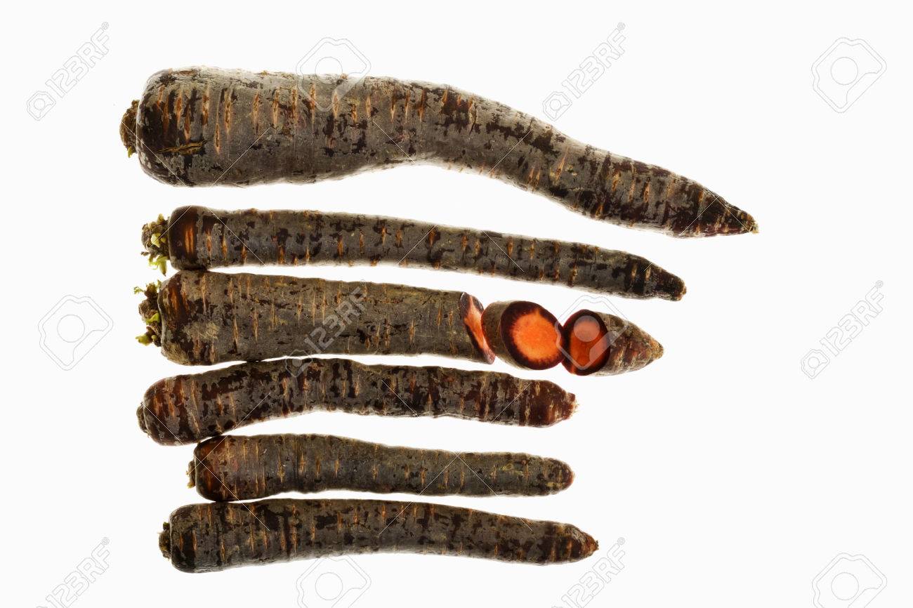 紫にんじん 紫霞 の写真素材 画像素材 Image