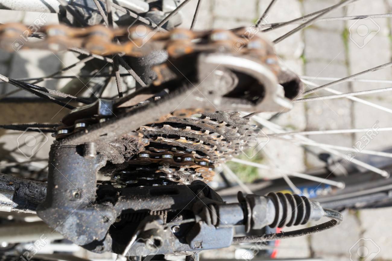 old bike chain