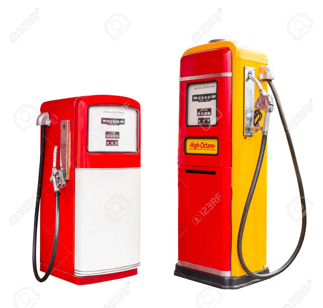 vintage gasoline fuel pump