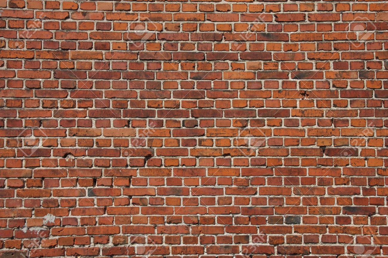 old aged brick wall background abstract texture stock photo