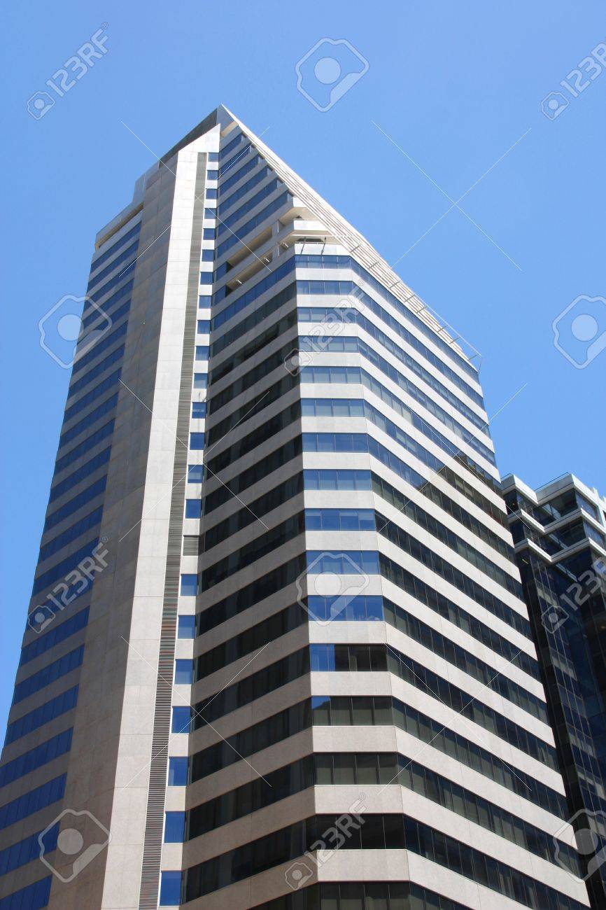 パース 西オーストラリア州のオフィスビル 近代的な高層ビル の写真素材 画像素材 Image