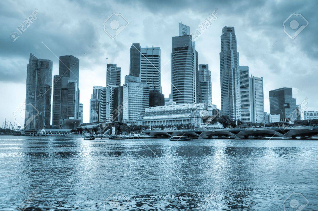 singapore cityscape asia logos