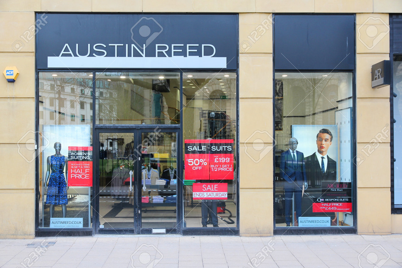 Birmingham Uk April 19 Austin Reed Boutique On April 19 Stock Photo Picture And Royalty Free Image Image 21348287
