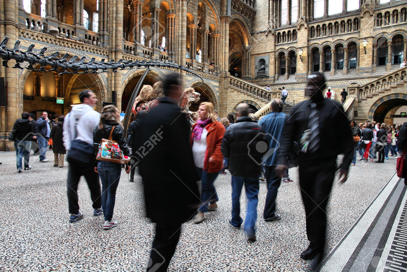 ロンドン 5 月 14 日 人々 訪問 12 年 5 月 14 日にロンドンの自然史博物館 以上 410 万年間訪問者イギリスの第 4 最も訪問された博物館です の写真素材 画像素材 Image