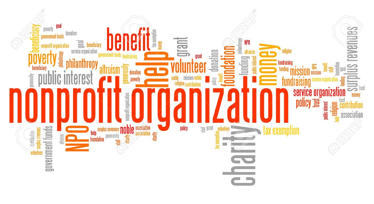 Nonprofit organizations issues and concepts word cloud illustration. Word collage concept. - 38404590 Nonprofit organizations issues and concepts word cloud illustration. Word collage concept. - 38404590