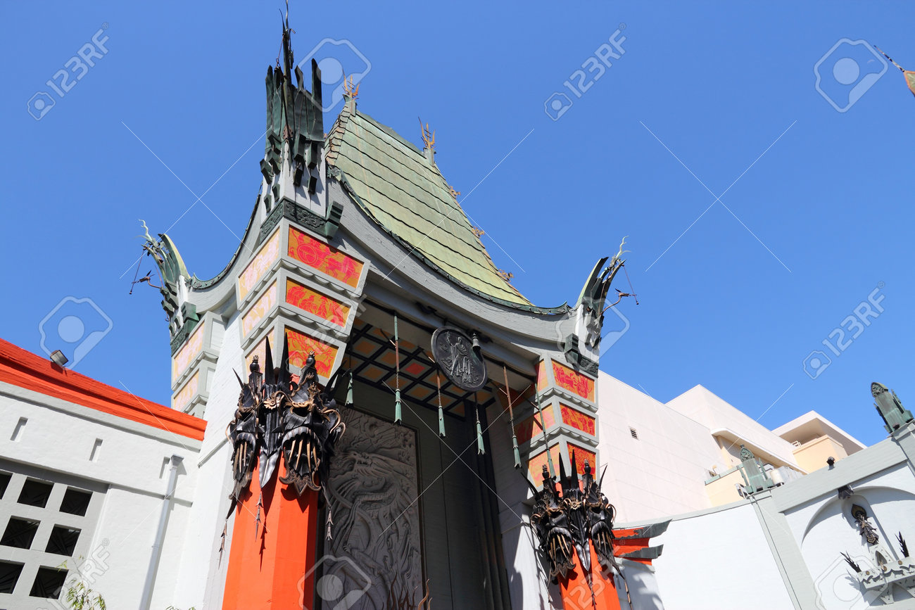 ロサンゼルス ロサンゼルス アメリカ合衆国 14 年 4 月 5 日 Tcl チャイニーズ シアター ハリウッドで 以前グローマンズ チャイニーズ シアター 有名なランドマーク日付 1926年 の写真素材 画像素材 Image