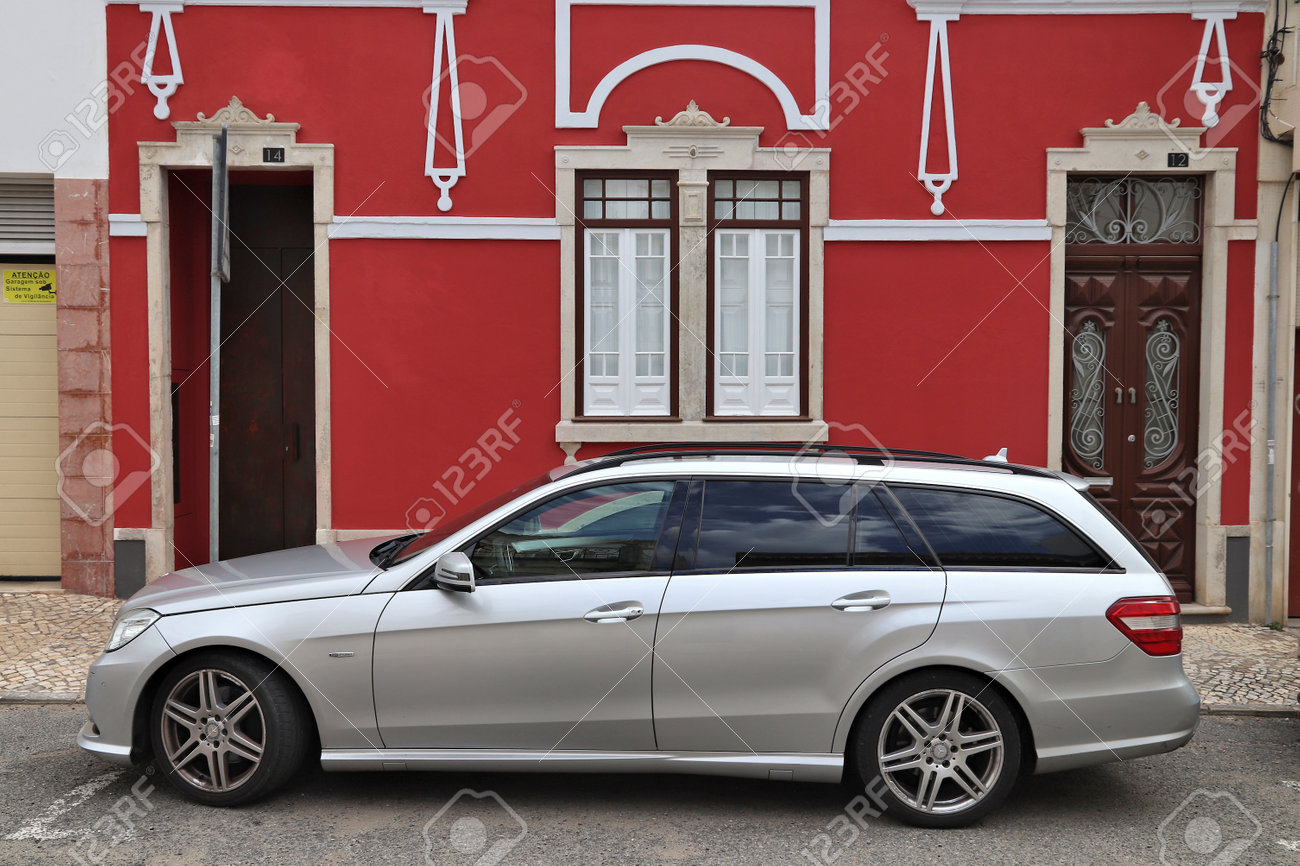 Faro Portugal May 30 2018 Mercedes Benz E Class Model S212 Stock Photo Picture And Royalty Free Image Image 115575688