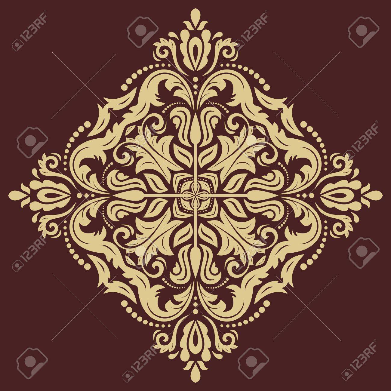 Gratuit Images Motif Floral Oriental De Damas Arabesque Et Elements Floraux actualisé par