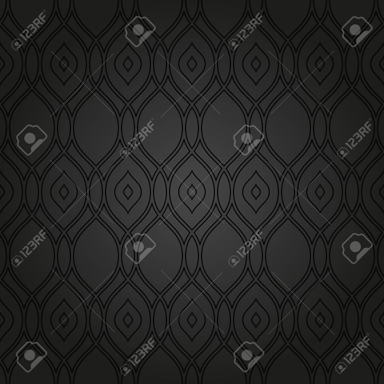 幾何学的なパターン シームレスな暗い背景 壁紙のための抽象的なテクスチャ の写真素材 画像素材 Image
