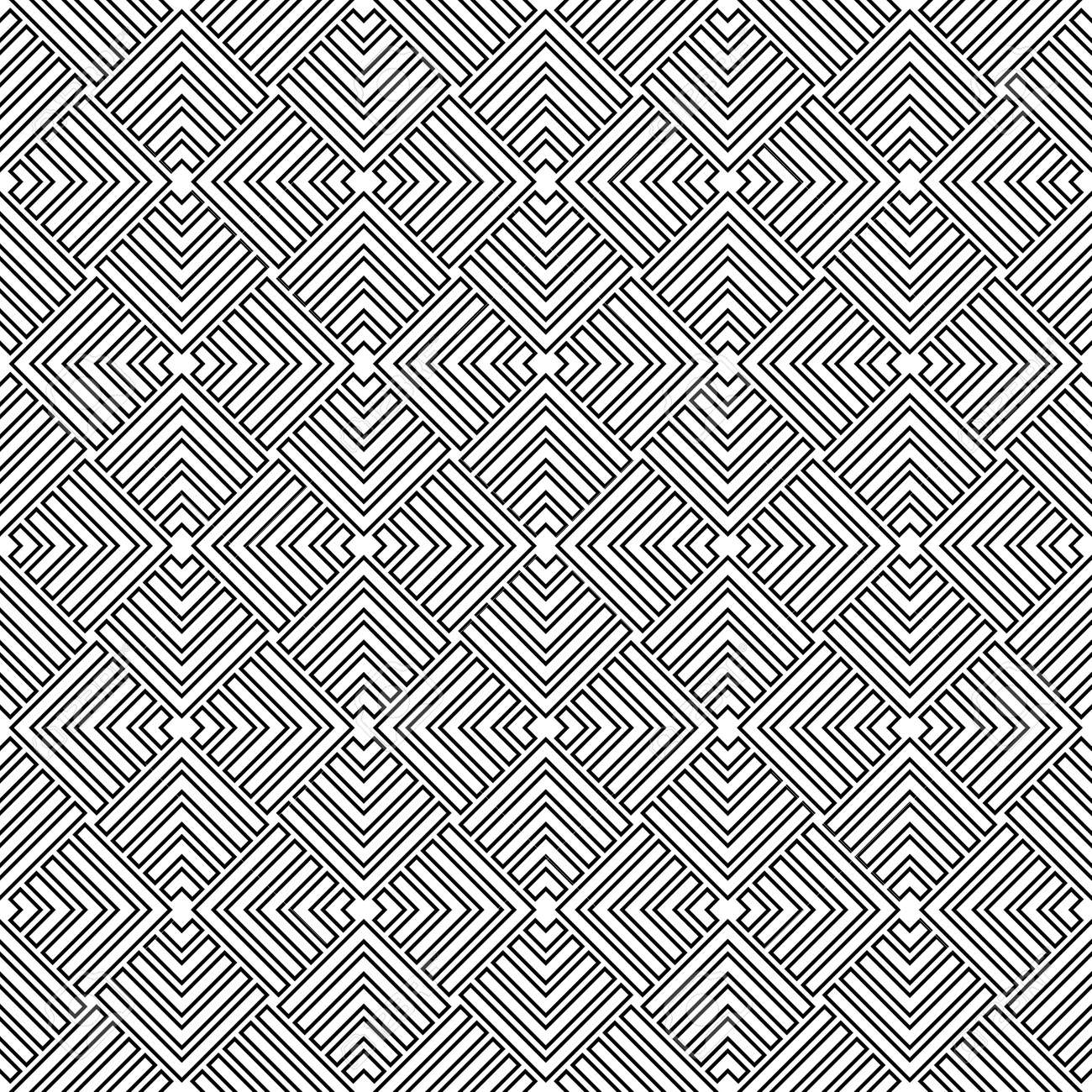 Seamless background for your designs. Modern black and white ornament. Geometric abstract pattern - 167155951 Seamless background for your designs. Modern black and white ornament. Geometric abstract pattern - 167155951
