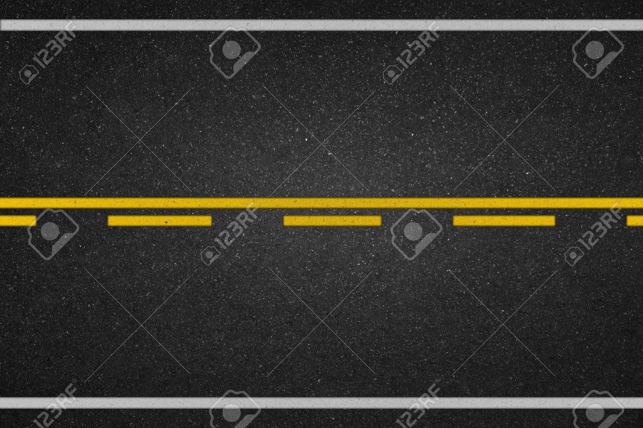 Asphalt texture with road markings background - 43314901 Asphalt texture with road markings background - 43314901