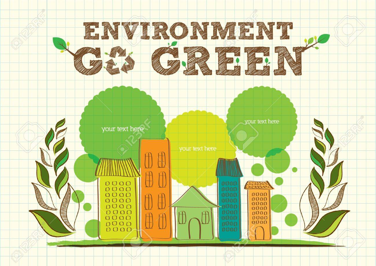 Go Green Campaign Poster Royalty Free Cliparts Vectors And Stock Illustration Image 18689090<script async src=