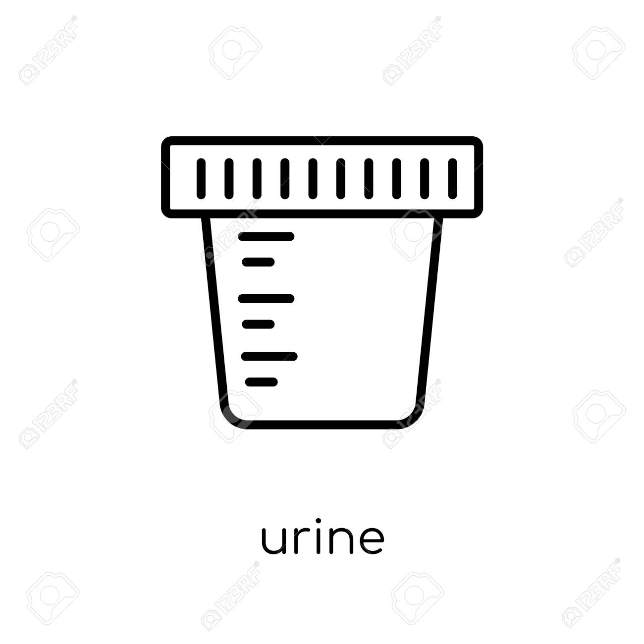 Urine Icon Trendy Modern Flat Linear Vector Urine Icon On White Background From Thin Line Health And Medical Collection Editable Outline Stroke Vector Illustration Royalty Free Cliparts Vectors And Stock Illustration Image