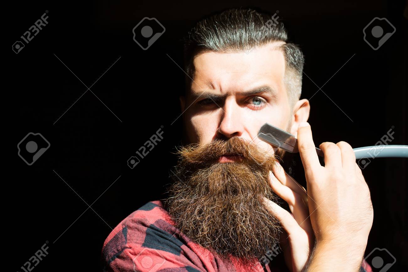 beard cut throat razor