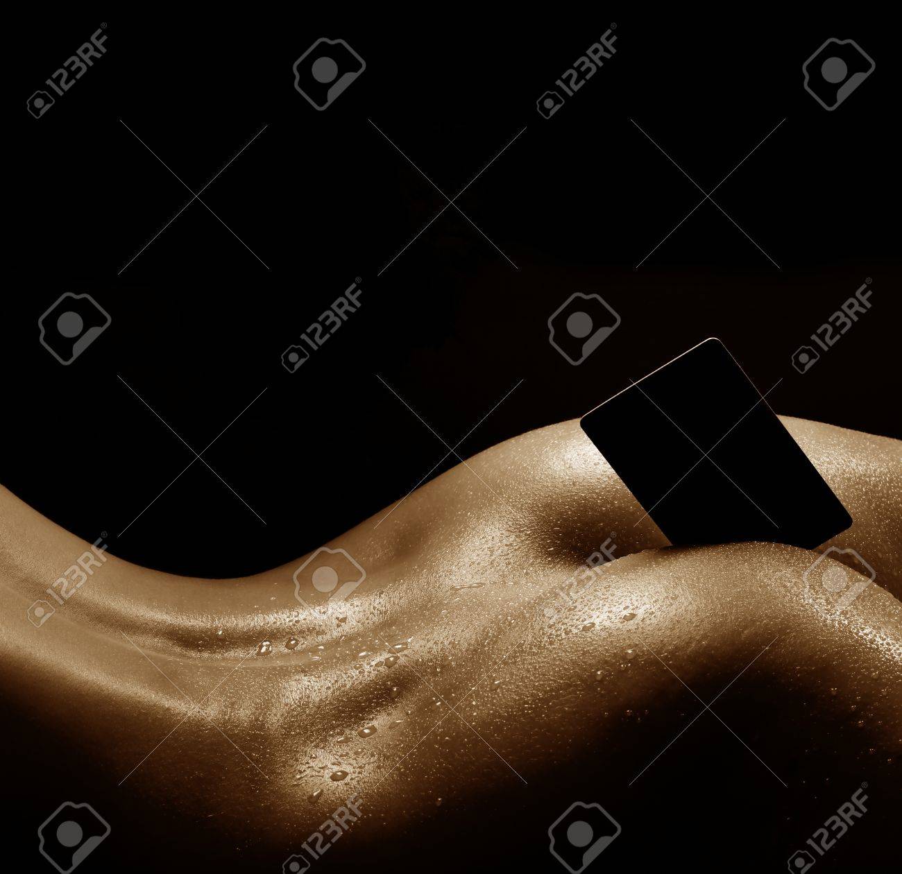 card naked woman Gina wild pissing