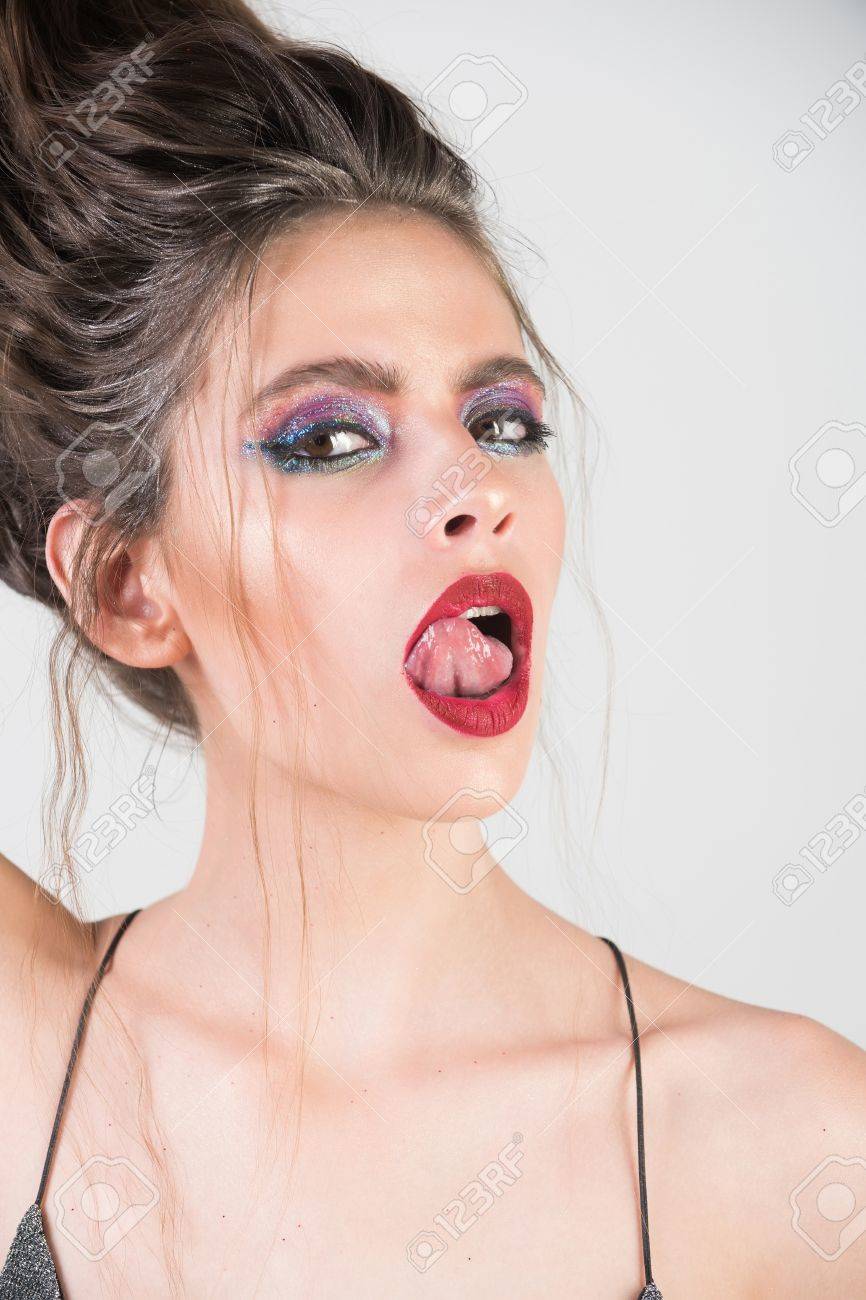 woman sexy tongue Black dicked brides