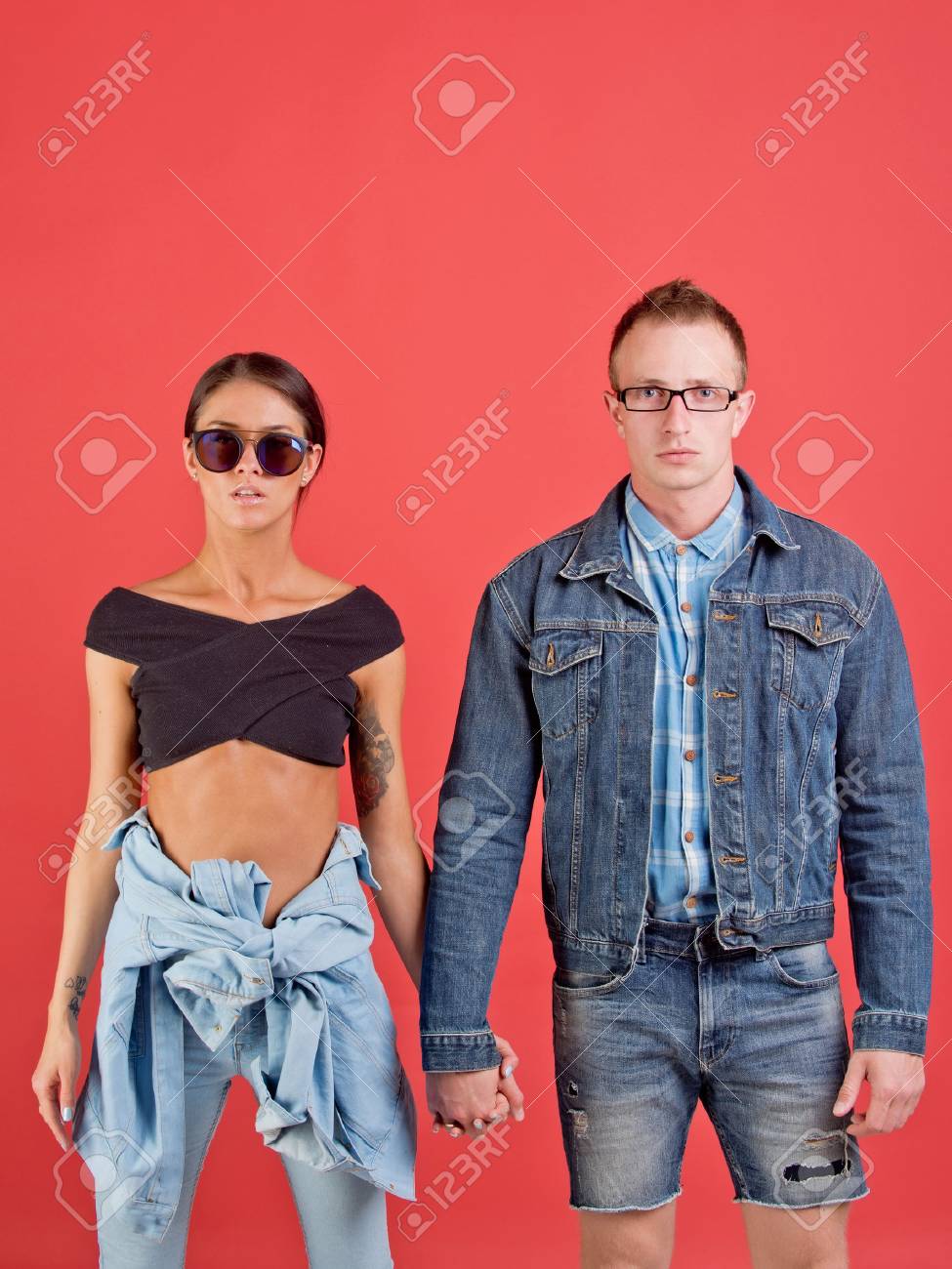 couple jeans jacket