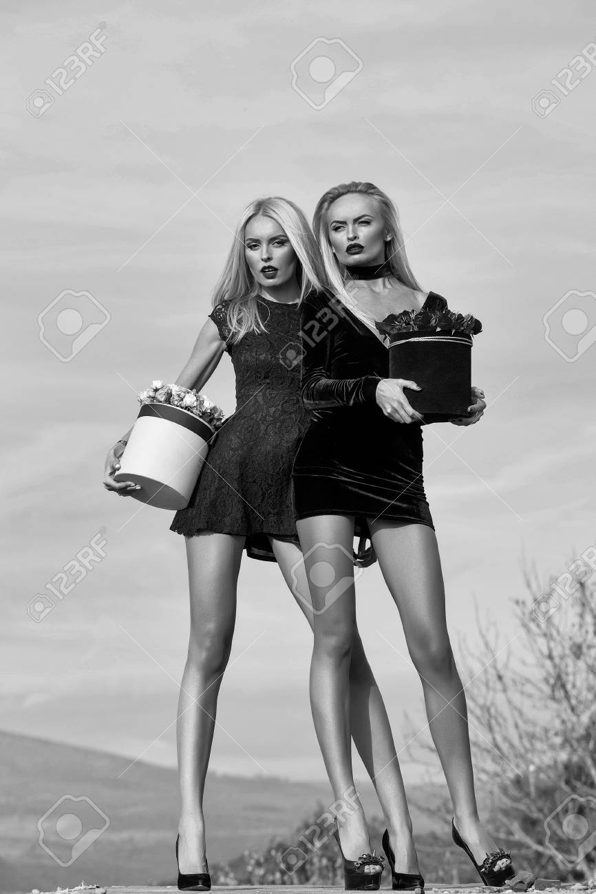 black dress with red and white flowers