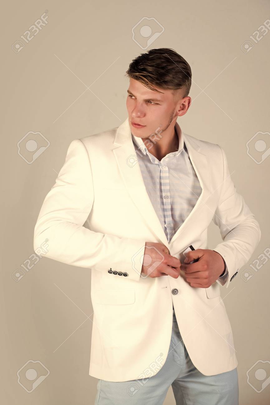 pants jacket shirt man