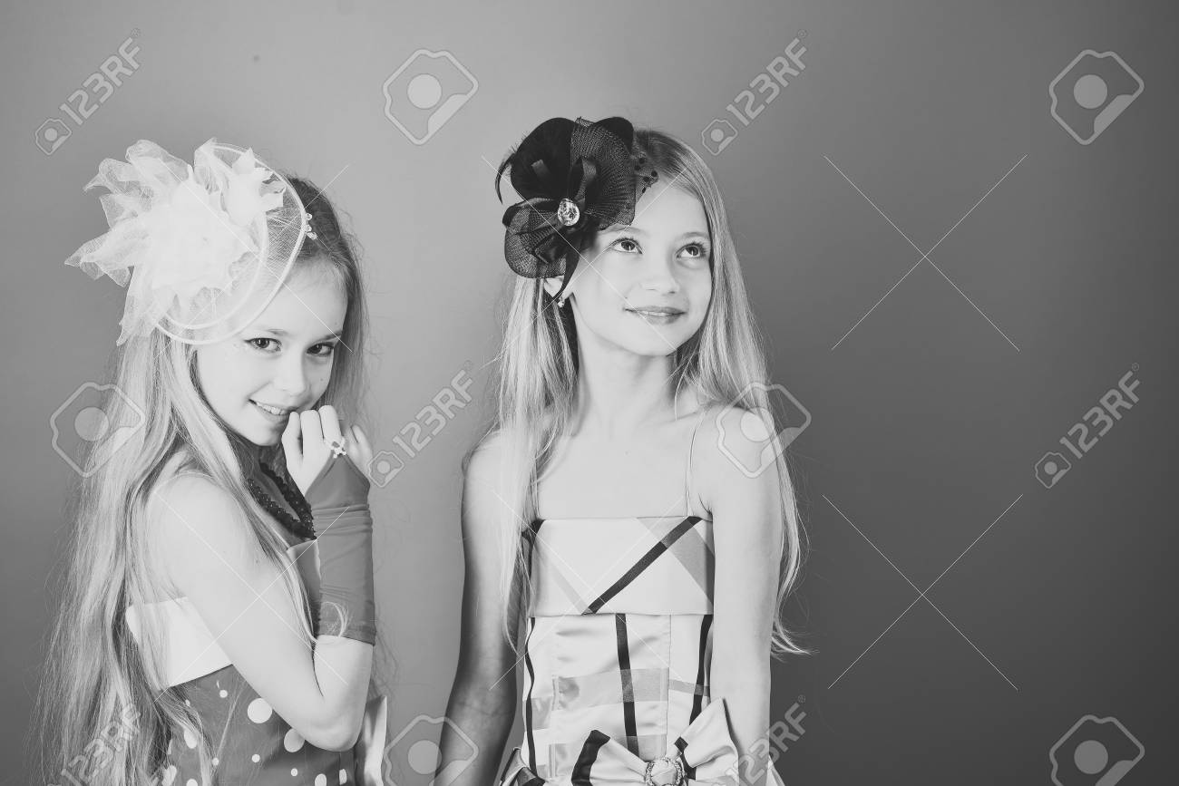 Child Childhood Children Happiness Concept Fashion And Beauty