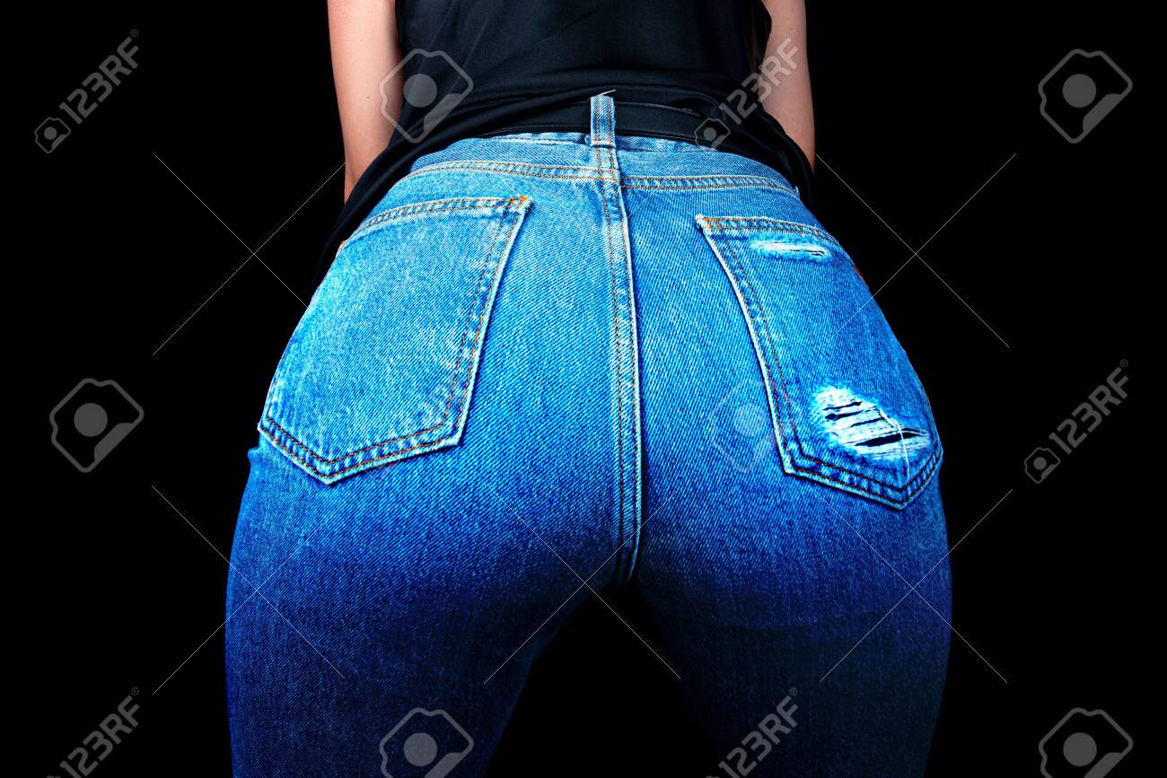 ジーンズのセクシーなお尻の女性。女性のお尻。の写真素材・画像素材 Image 153166670