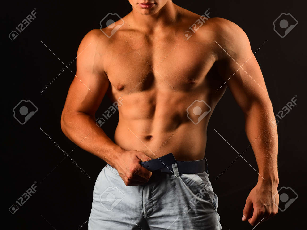 Nude Man Torso. Naked Gay Guy. Sexy Muscular Male. Bare Muscular Fitnes  Model. Sexy Naked Body. Homosexual, Pride, Lgbtq, Lgbt. Stock Photo, Picture  And Royalty Free Image. Image 163100303.