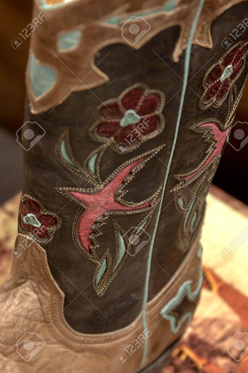 botas vaqueras rosas