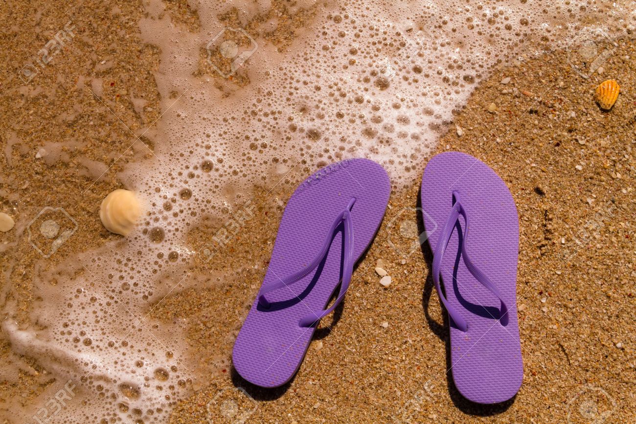 sea flip flops