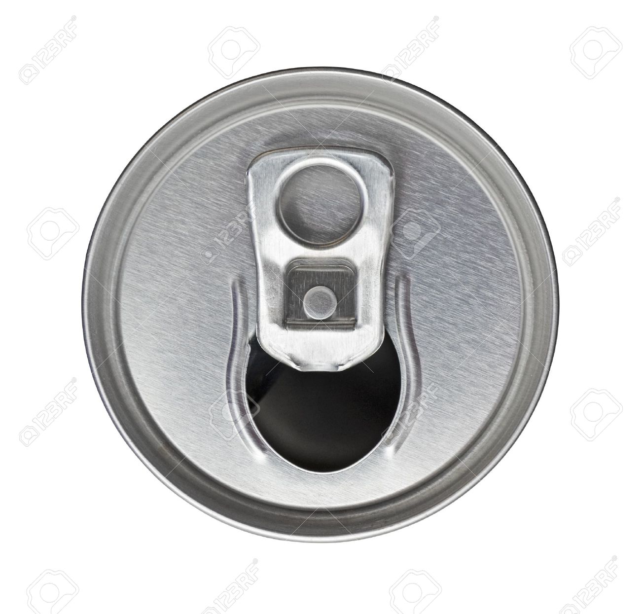 Soda Pop Can From Top Stock Photo Picture And Royalty Free Image