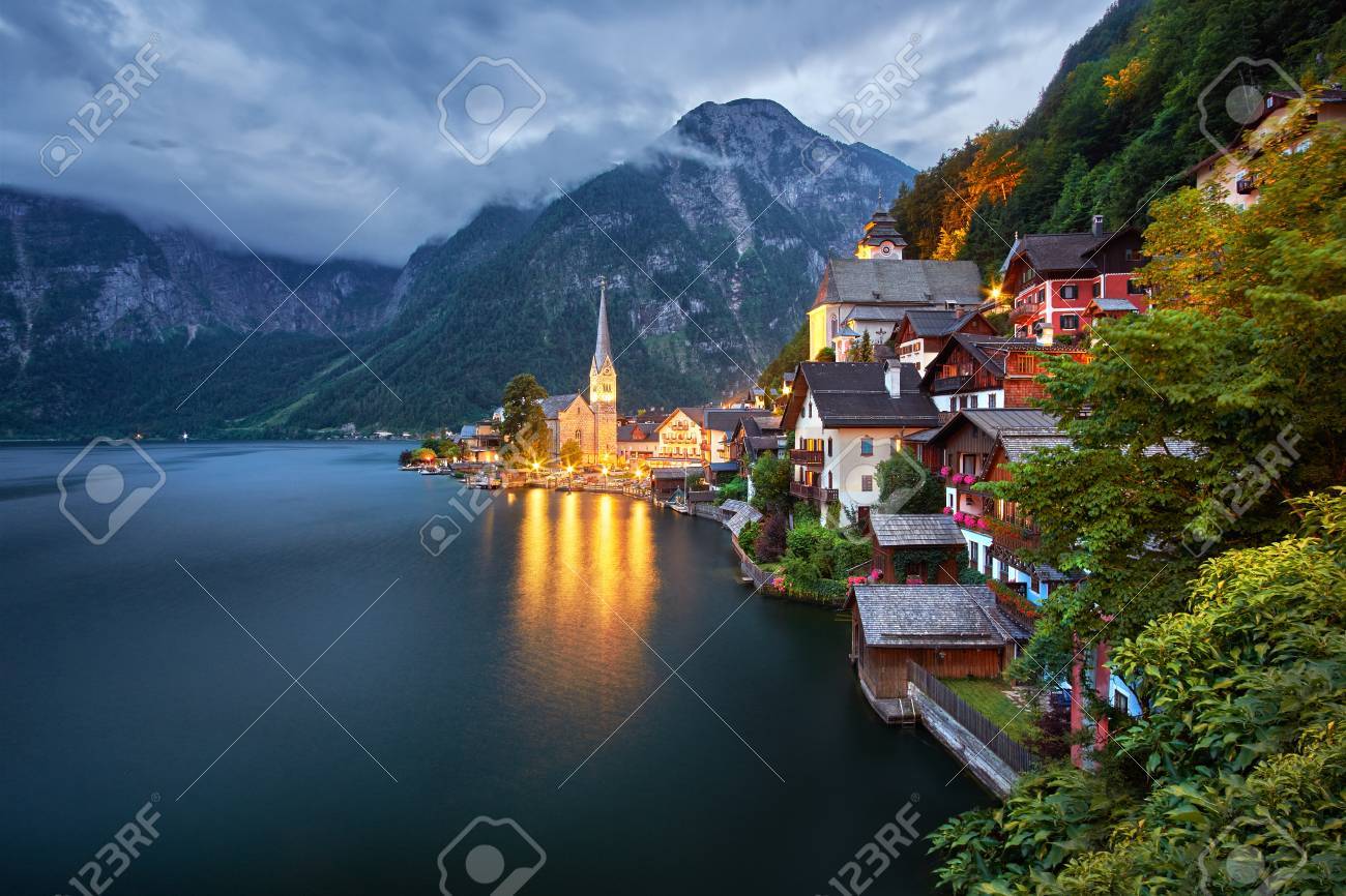 Hallstatt ë§ˆì„ë³´ê¸°ìž…ë‹ˆë‹¤ ì¼ëª°ì— ì•„ë¦„ë‹¤ìš´ ì˜¤ìŠ¤íŠ¸ë¦¬ì•„ í• ìŠˆíƒ€íŠ¸ í˜¸ìˆ˜ ë¡œì—´í‹° ë¬´ë£Œ ì‚¬ì§„ ê·¸ë¦¼ ì´ë¯¸ì§€ ê·¸ë¦¬ê³  ìŠ¤í†¡í¬í† ê·¸ëž˜í