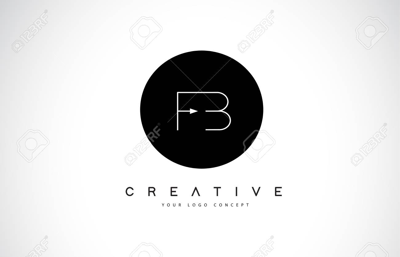 Fb F B Logo Design With Black And White Creative Icon Text Letter Royalty Free Cliparts Vectors And Stock Illustration Image Fb F B Logo Design With Black And White Creative Icon Text Letter Royalty Free Cliparts Vectors And Stock Illustration Image
